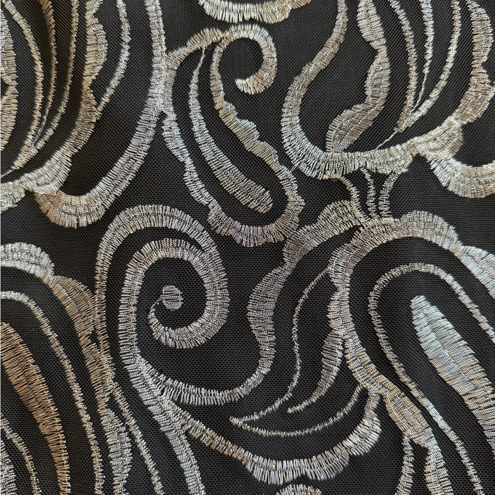 Alex Marie Cocktail Dress black silver size 16 - Picture 6 of 11